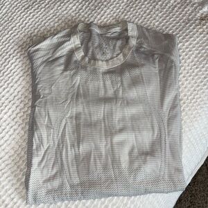 White Lululemon Long Sleeve Shirt